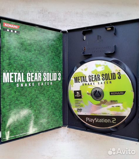 Metal Gear Solid 3: Snake Eater PS2 Лицензия