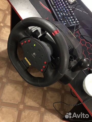 Руль logitech momo racing