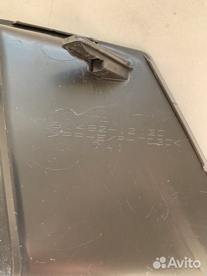 Заглушка птф в бампер Тойота Королла 150