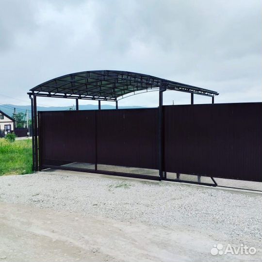 Установка 3D забора