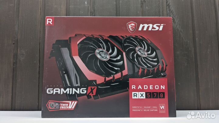 RX 570 4GB Msi Gaming X / Видеокарта