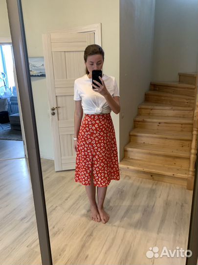 Юбка футболка