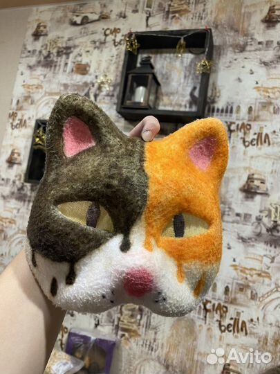 Маска кошки для квадробики