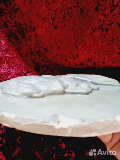 Гипсовый барельеф, Сталин. По диаметру 25 см