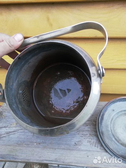 Чайник тульский СССР 5л латунь