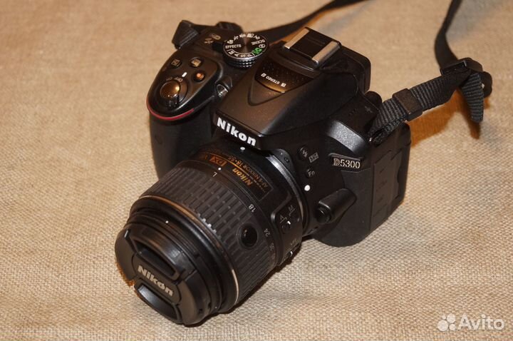 Nikon D5300 kit 19800 кадров + сумка