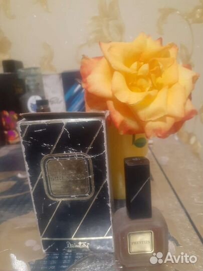 Духи винтаж.Духи Дзинтарс. Престиж