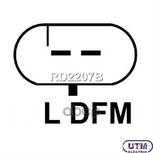 Регулятор генератора RD2207B Utm