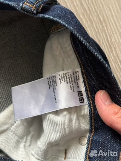 Джинсы uniqlo selvage