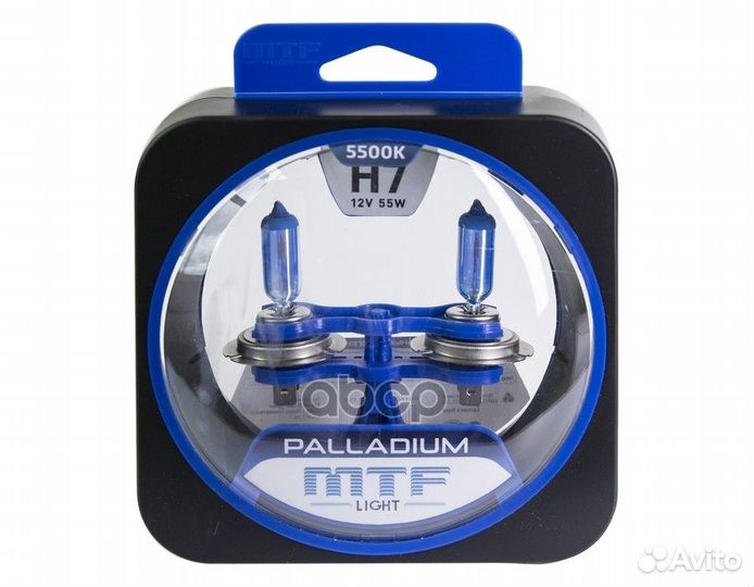 Лампа 12V H7 55W PX26d бокс (2шт.) Palladium MT