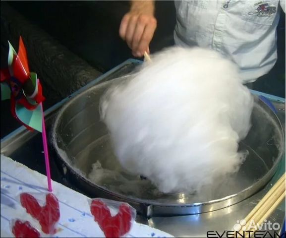 Аппарат для приготовления сладкой ваты.Аренда