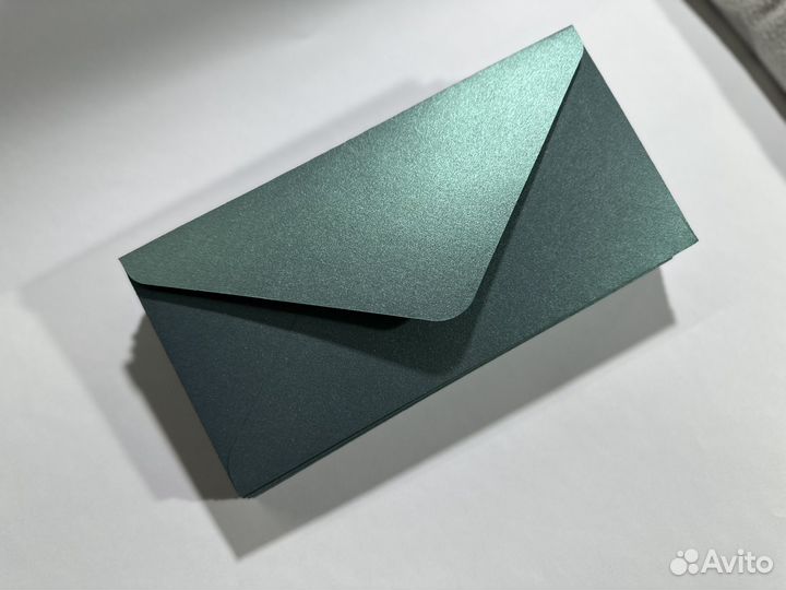 Конверт Е65 (110х220мм) из дизайнерской бумаги