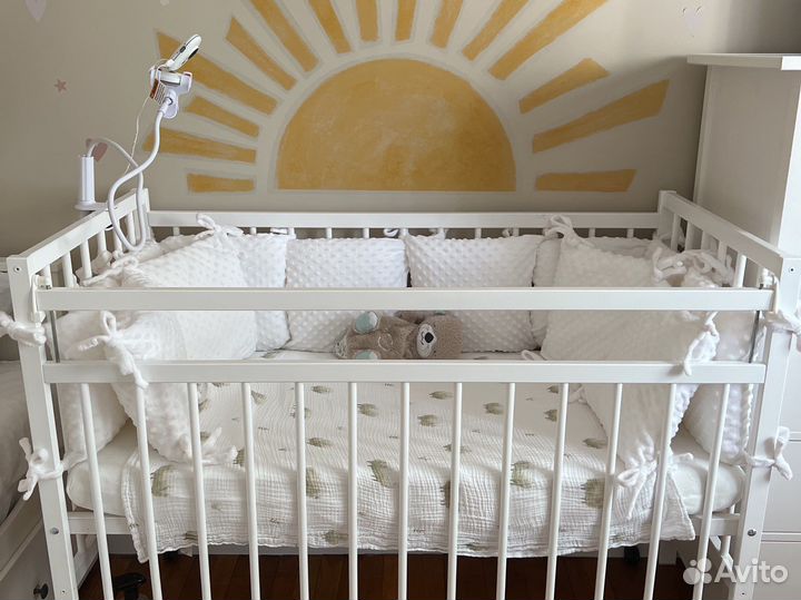 Бортики в детскую кроватку