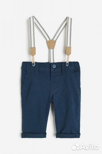 Штаны на подтяжках Н&М 74,80