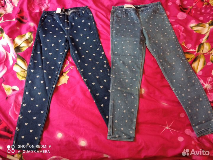 Лосины плотные calzedonia на 7-8 лет