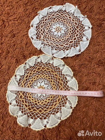 Салфетки кружевные СССР