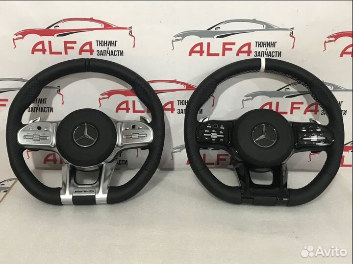 Руль Mercedes AMG GT black