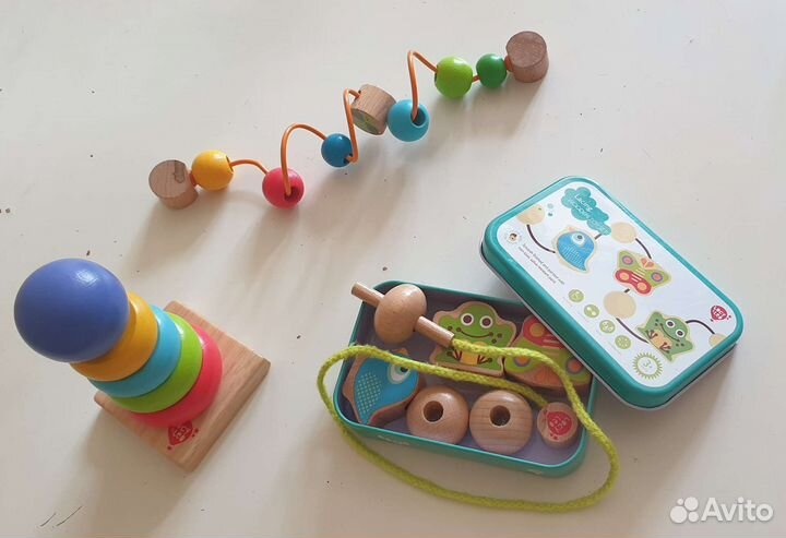 Развивающие деревянные игрушки