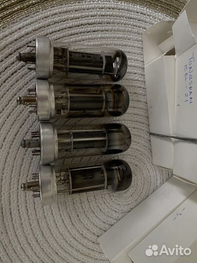 Радиолампа Tungsram EBL-21, 4 шт, США