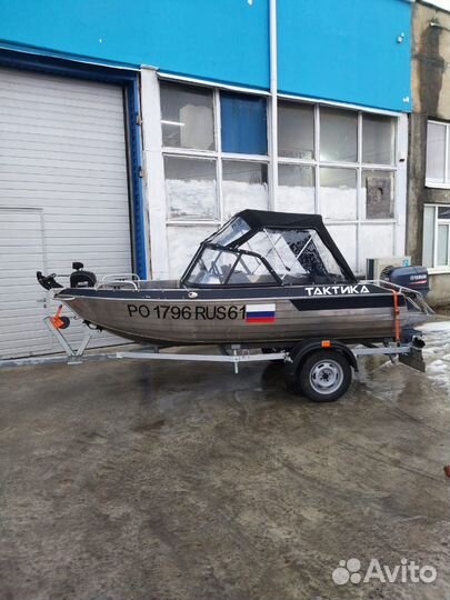 Тактика-390 DC мотор Yamaha 30 2т