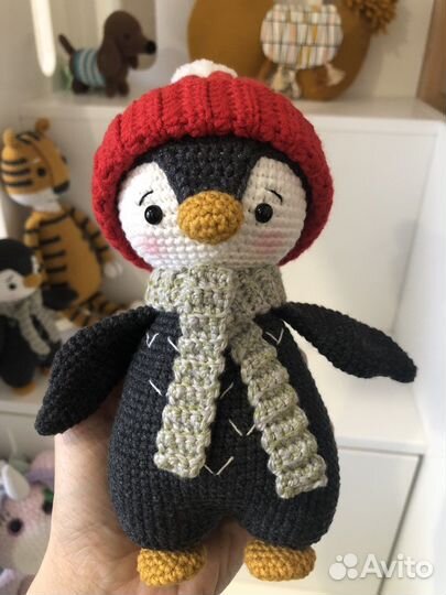 Игрушка ручной работы Пингвин