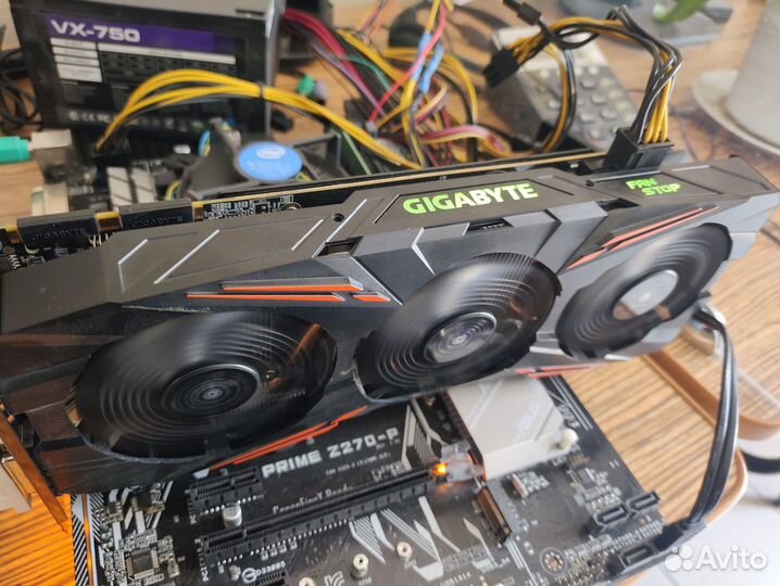 Gigabyte GeForce GTX 1070 Ti gaming 8gb