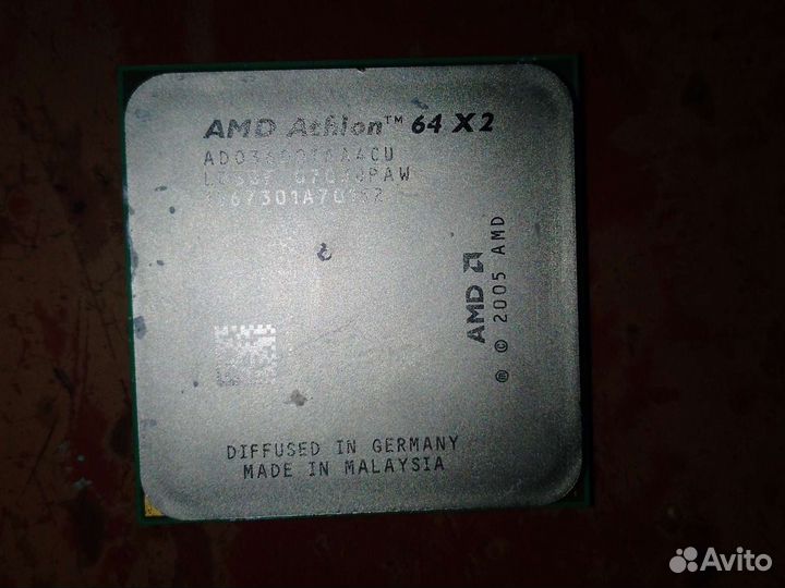 Процессор amd athlon 64 x2