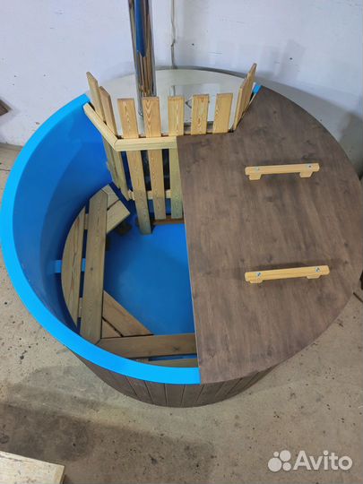 Купель, фурако на дровах