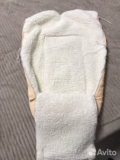 Зимний конверт на овчине