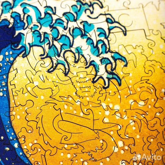 Деревянный пазл 