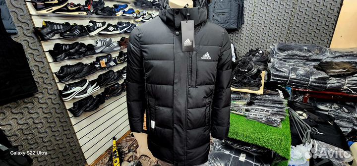 Пуховик мужской adidas