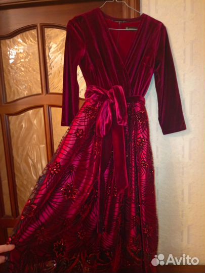 Платье вечернее 44
