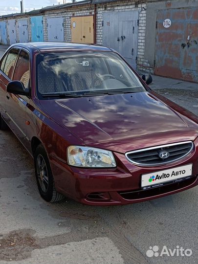 Hyundai Accent 1.5 МТ, 2007, 163 000 км