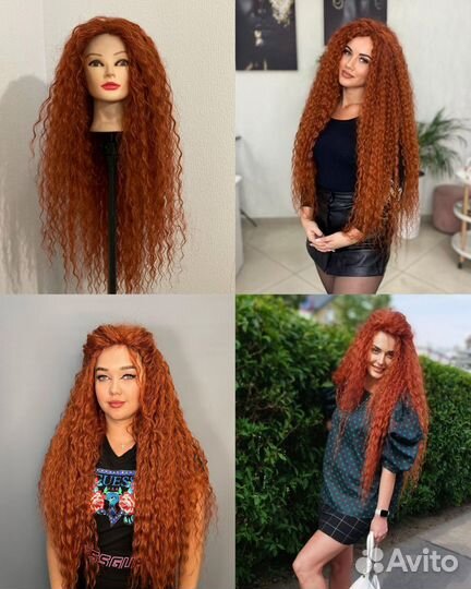 Парик афрокудри, 30см, 45см,60см,80см, 1м