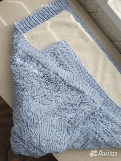 Конверт одеяло на выписку весна осень зима