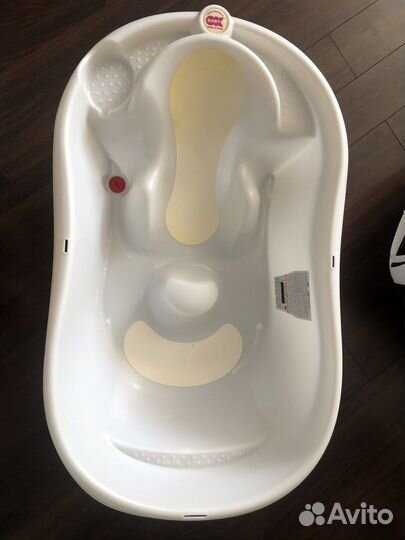 Ванночка для купания со встроенным термометром