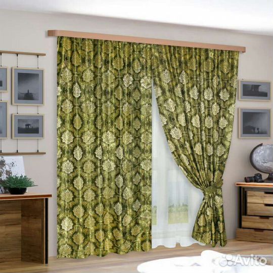 Новые разные комплекты Штор по 2 шт и 1 шт