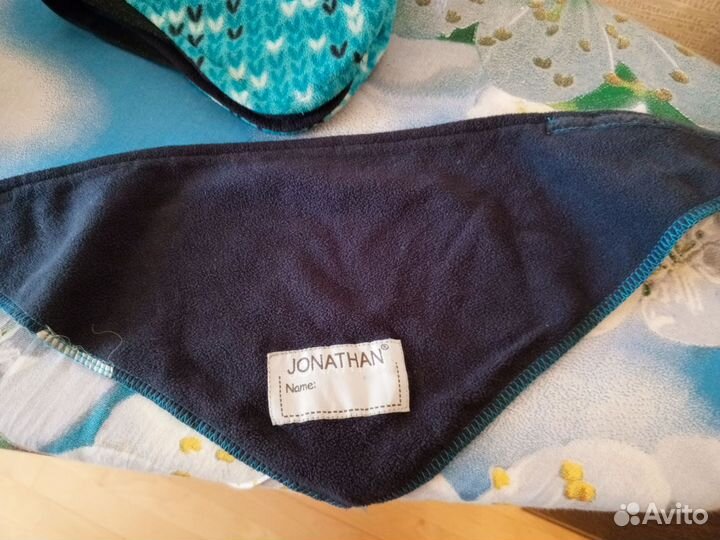 Шапка и снуд для мальчика р 56