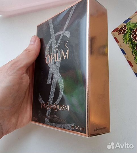 Ysl black opium 90ml парфюм блек опиум