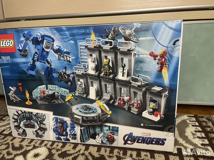 Новый Lego Marvel 76125 Лаборатория