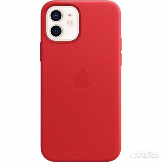 Кожаный Apple Leather case iPhone 12 / 12 Pro
