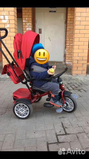 Детский велосипед трех колесный Bentley