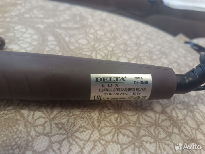 Плойка для волос Delta
