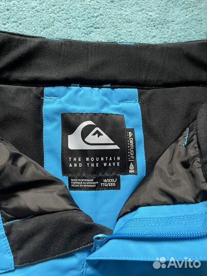 Брюки для сноубординга Quiksilver подростковые