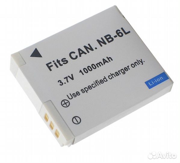 Аккумулятор NB-6L к фотоаппарата Canon Digital ixu