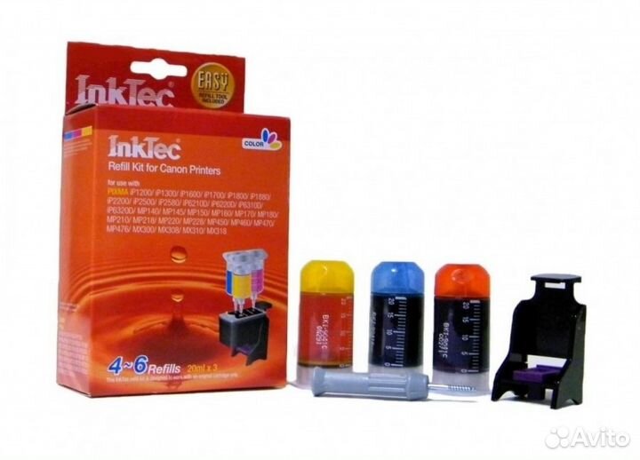 Заправочный набор InkTec HP,Canon