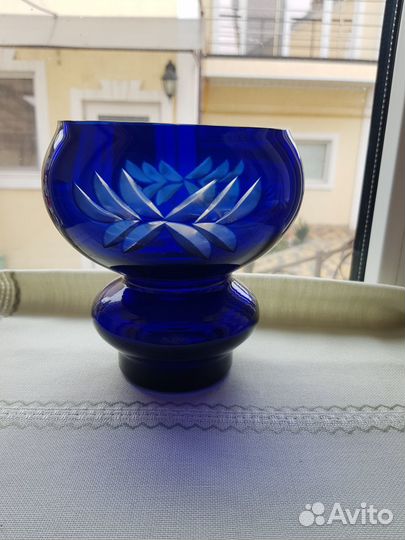 Ваза хрустальная СССР