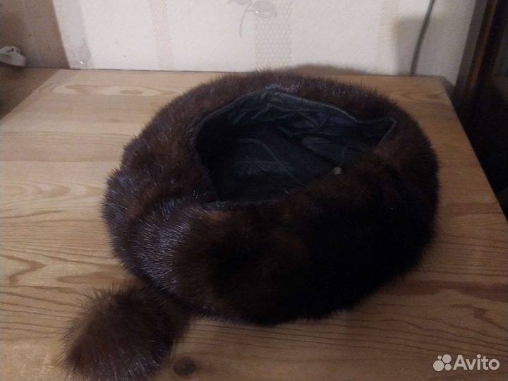 Берет норковый женский