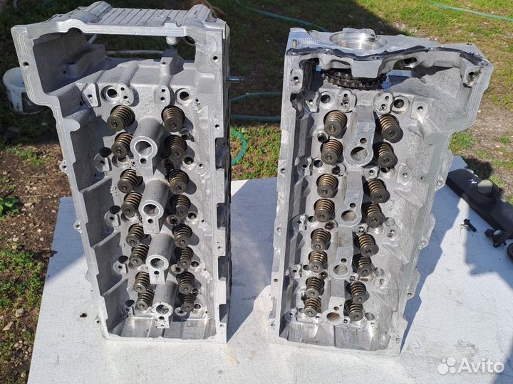 Головка блока цилиндров. Мерседес 400cdi., OM628