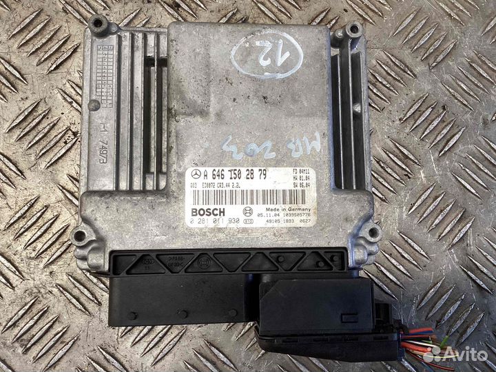 Блок управления двигателем Mercedes-Benz C-Class